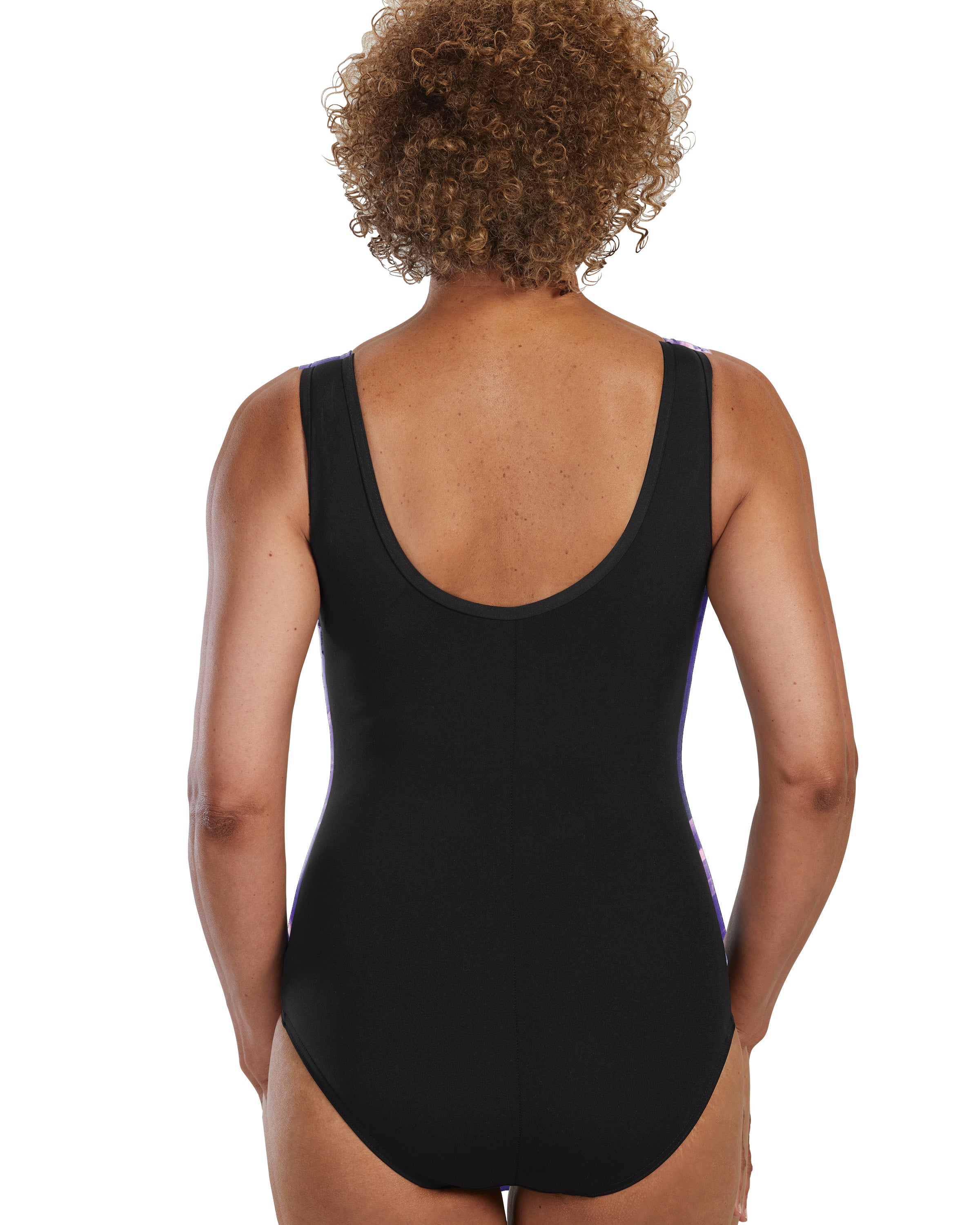 Side Accent Support Tank - Scoop Back