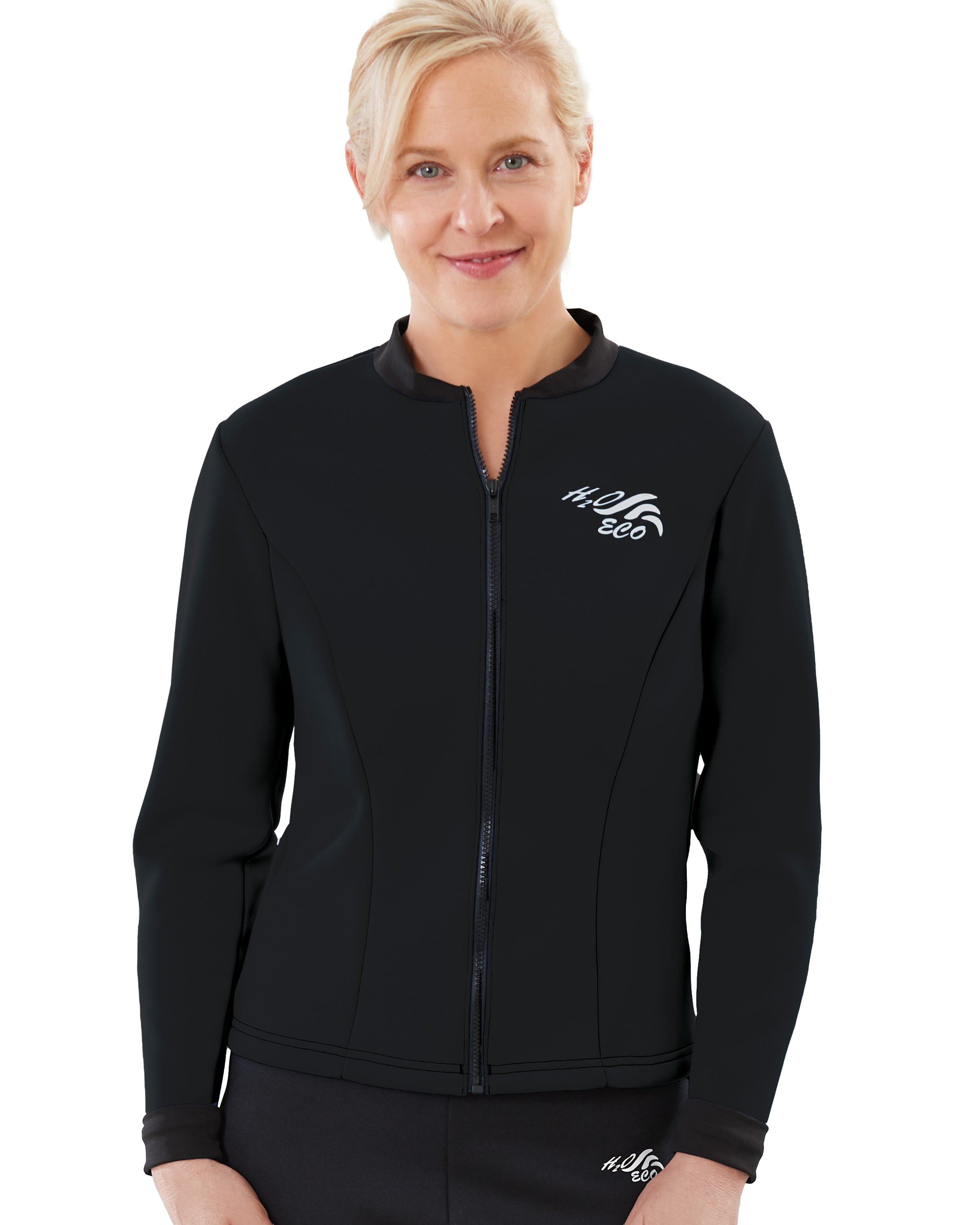 Bamboo Neoprene Straight-Cut Jacket - Women's