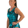 Plus Size Scoop Back Support Tank