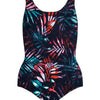 Plus Size Scoop Back Support Tank