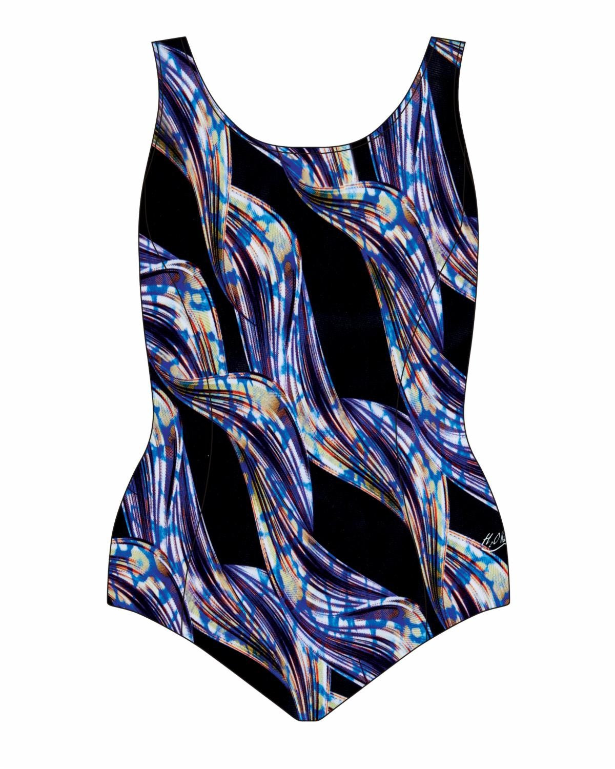 Scoop Back Support Tank - Less Stretch