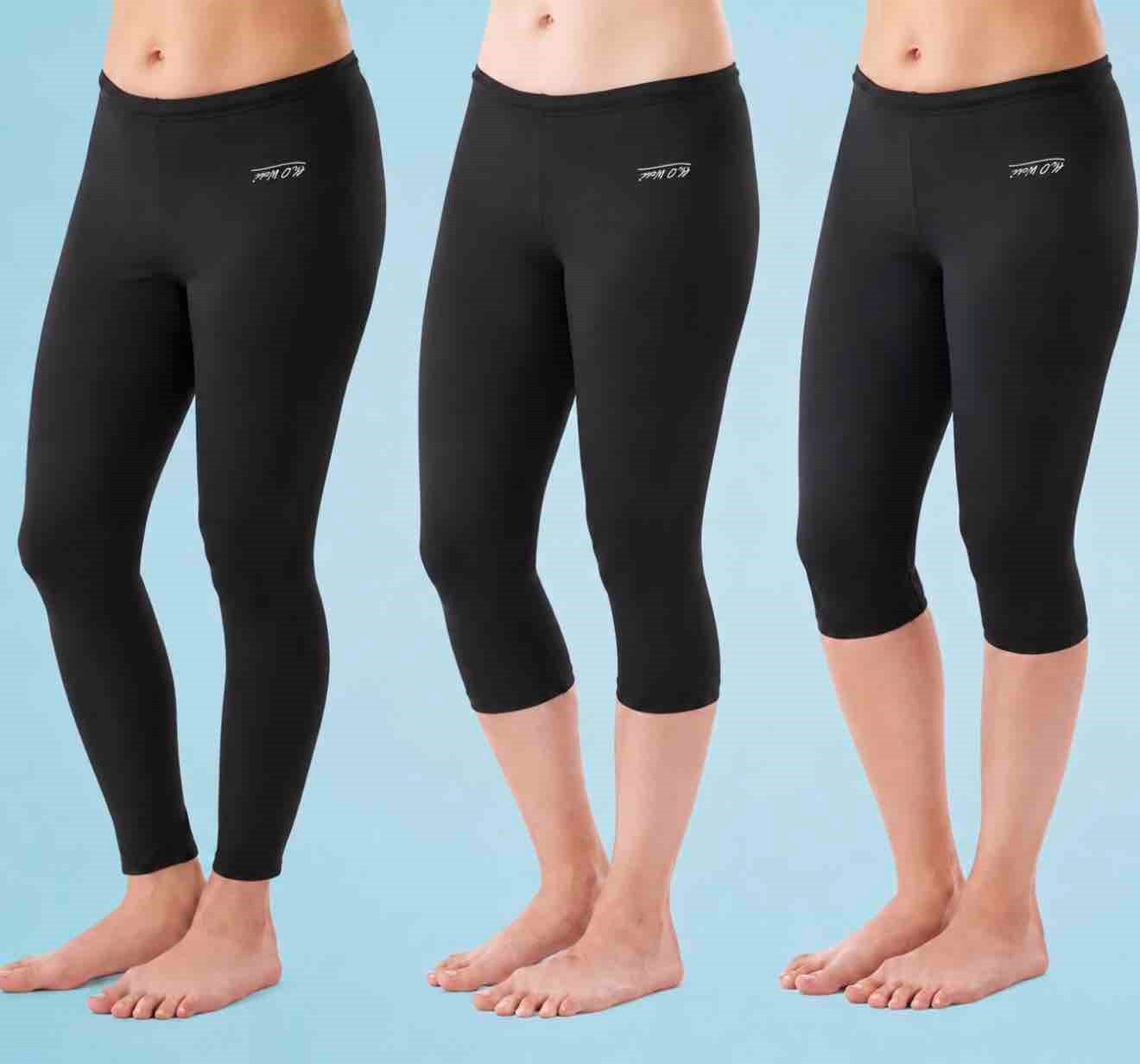 Upside Down Logo Aqua Tights