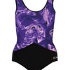 Front Accent Support Tank - Amethyst