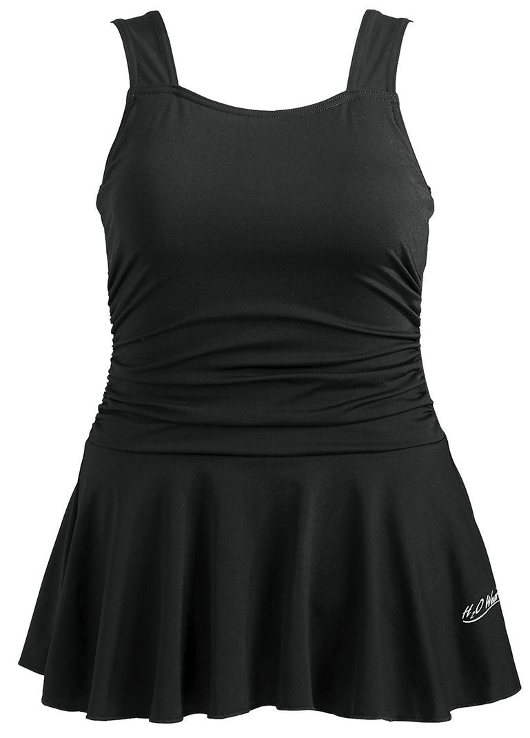 Support Tank with Skirt - Black