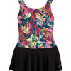 Support Tank with Skirt - Tropic