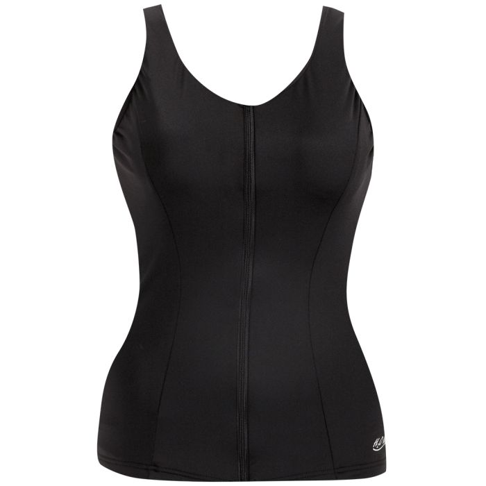 Princess Seam Zippered Top