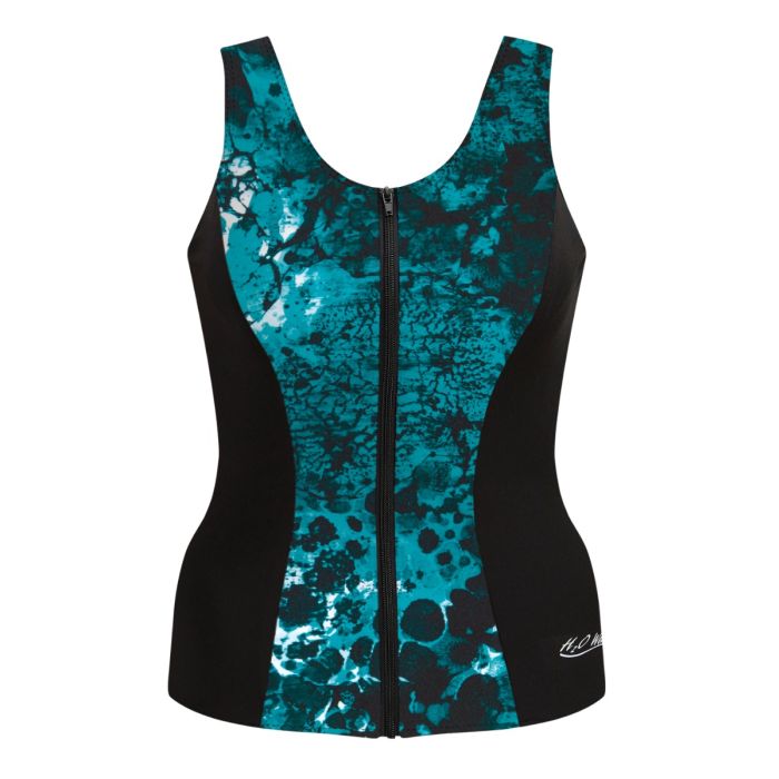 Princess Seam Zippered Top