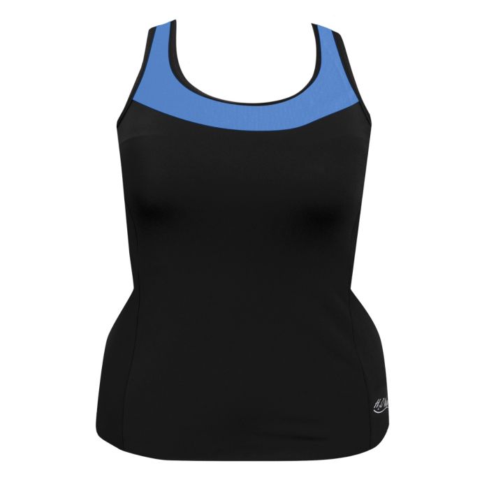 Workout Top with Accent Trim