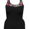 Workout Top w/ Accent Trim - Tropic