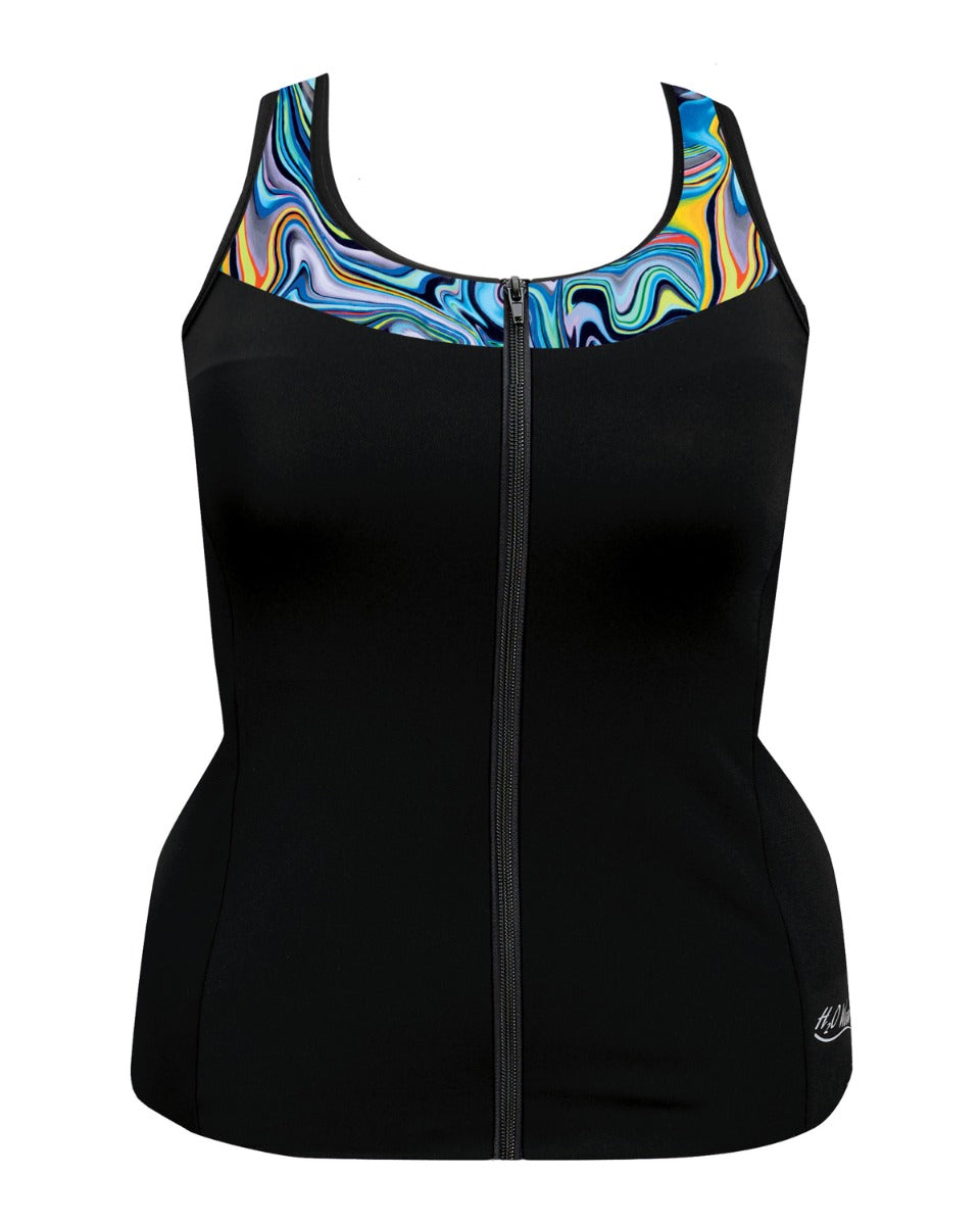 Workout Zippered Top - Electra