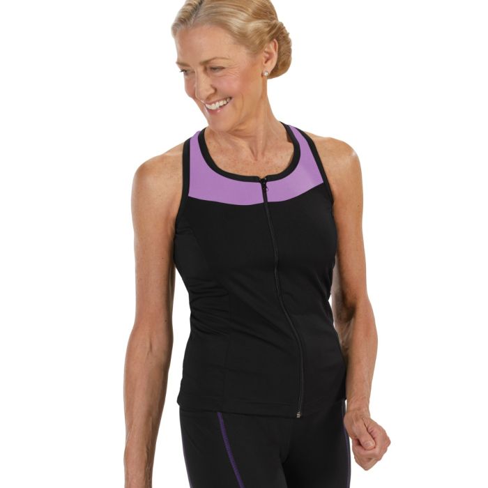 Workout Zippered Top
