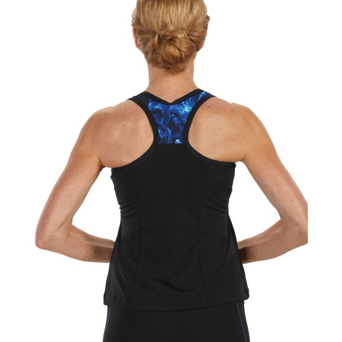 Workout Top with Accent Trim