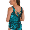 Cross Strap Support Tank - Clover